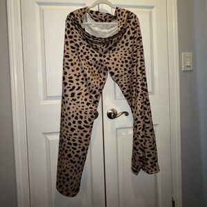 Leopard Print (spotted) Stretchy Pants